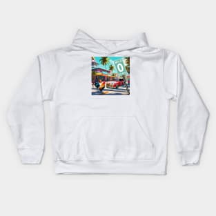 Key West Rooster Kids Hoodie